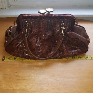 ⬇️Shipping! Used Marc Jacobs Python Mini Stam